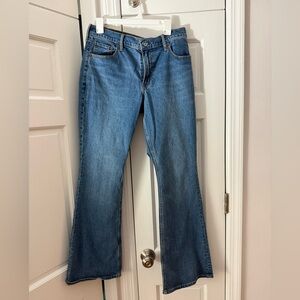 Abercrombie & Fitch Mid Rise Bootcut Jeans